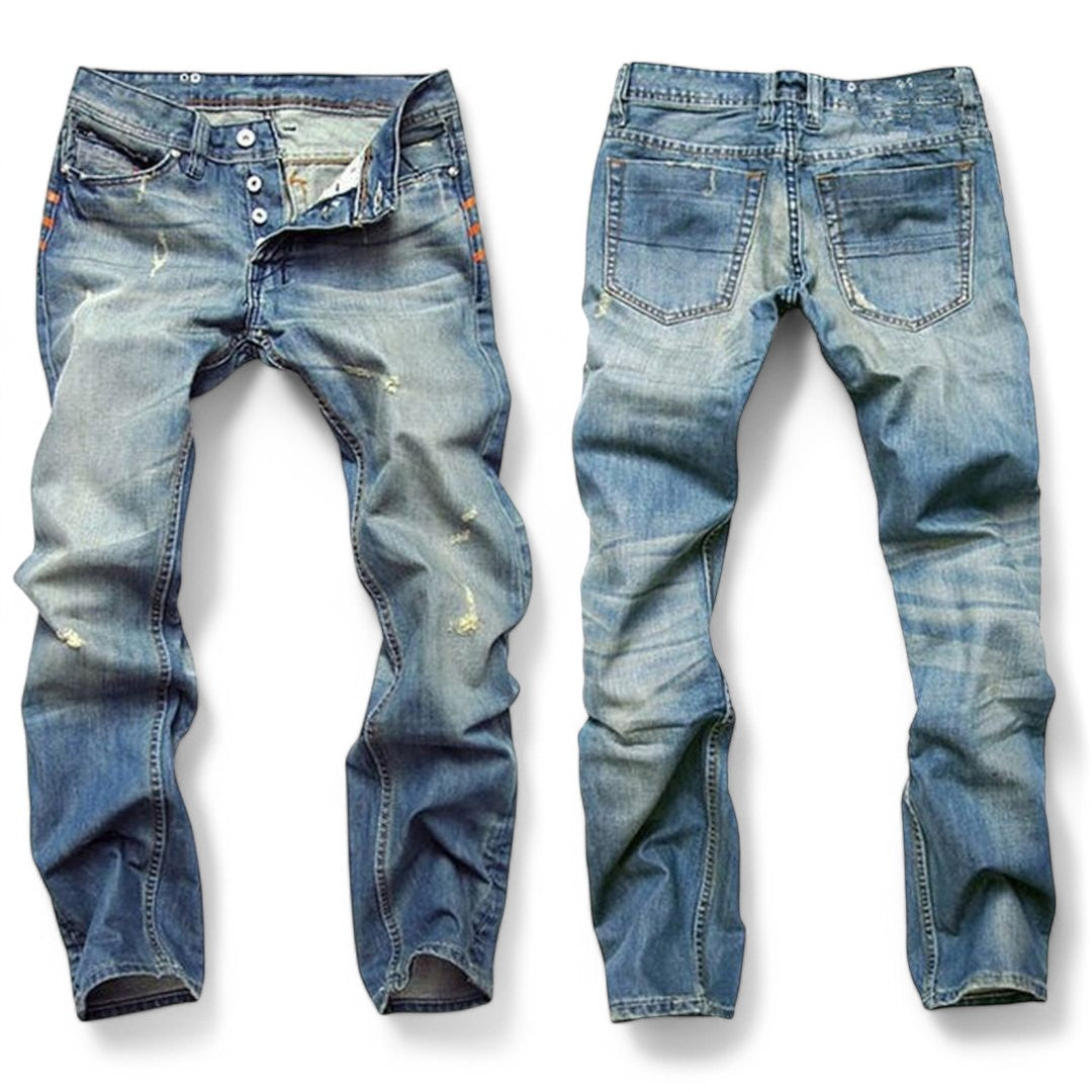 Jeans pour hommes en denim classique 1