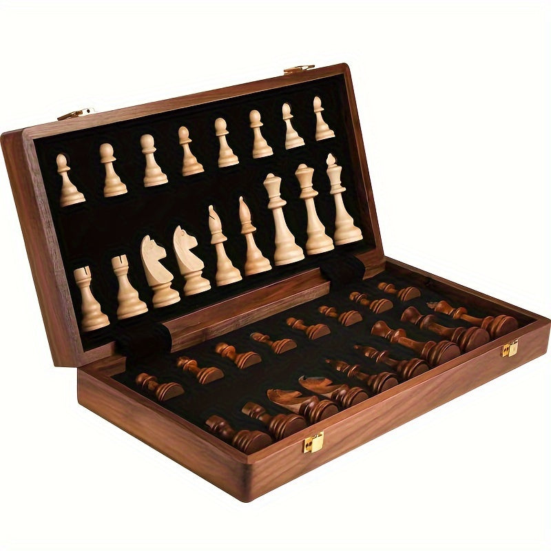 Jeu d'échecs en bois traditionnel 0