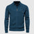 Cardigan Zippé Homme Coton Motif Argyle 5