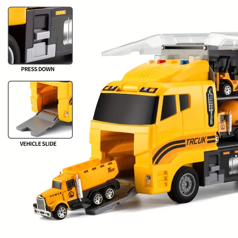Jouet Voiture Camion de Construction pour Enfants 2
