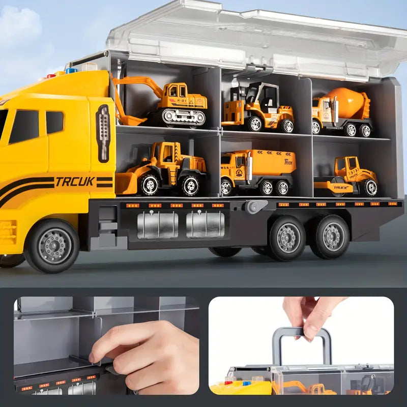 Jouet Voiture Camion de Construction pour Enfants 3