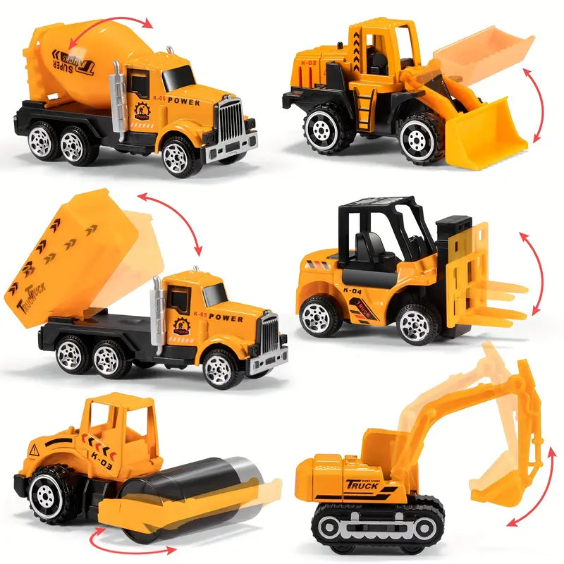 Jouet Voiture Camion de Construction pour Enfants 4