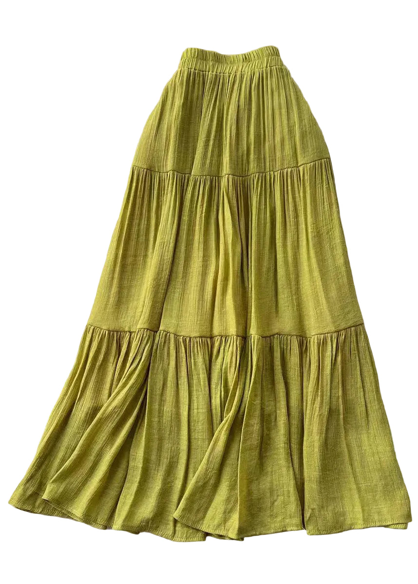 Jupe Femme Taille Élastique Style Froissé 0