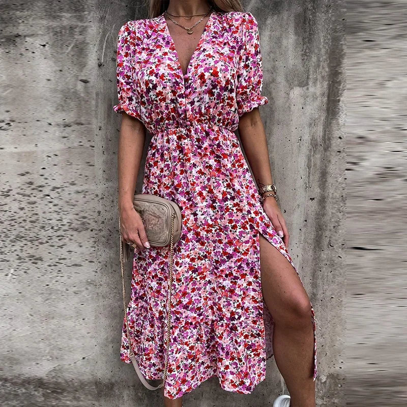 Jupe Longue à Imprimé Floral pour Femmes 0