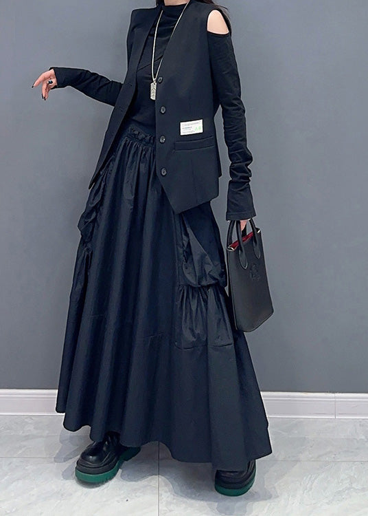 Jupe Moderne Femme Patchwork Été 3