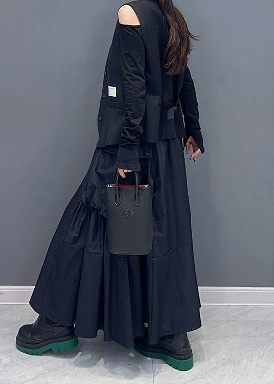 Jupe Moderne Femme Patchwork Été 4