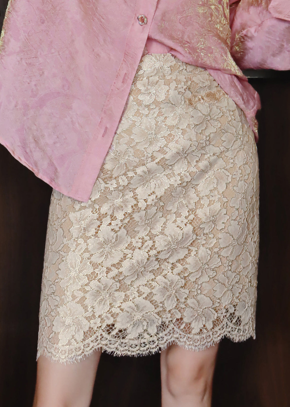 Jupe Portefeuille Femme Style Ajouré Estival 3