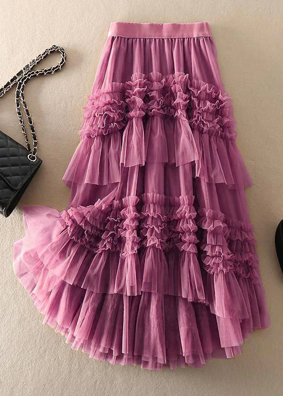 Jupe Tulle Asymétrique Femme 8