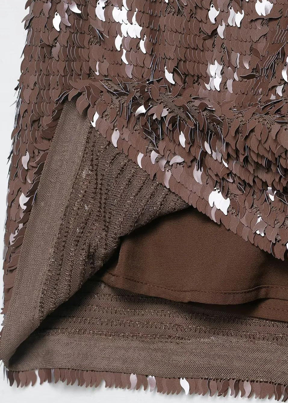 Jupe courte ajustée style bohème pour femme 3