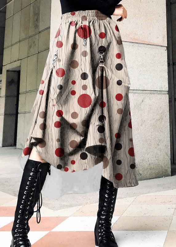 Jupe d'Été Asymétrique en Coton pour Femme 8