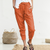 Variant image for Pantalon Femme Élégant Lin Léger Moderne-22