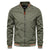 Variant image for Veste Femme Bomber Noire Élégante Polyamide Ajustée-15