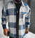 Variant image for Chemise Homme Élégante Manche Courte en Tissu Léger pour Été-25