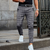 Variant image for Pantalon Homme Élégant à Motifs de Diamant en Tissu de Qualité-9