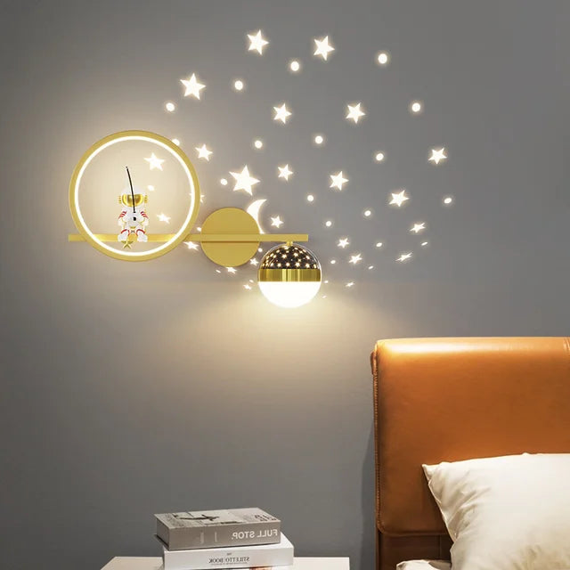 Lampe Murale Enfant Univers Magique LED 3