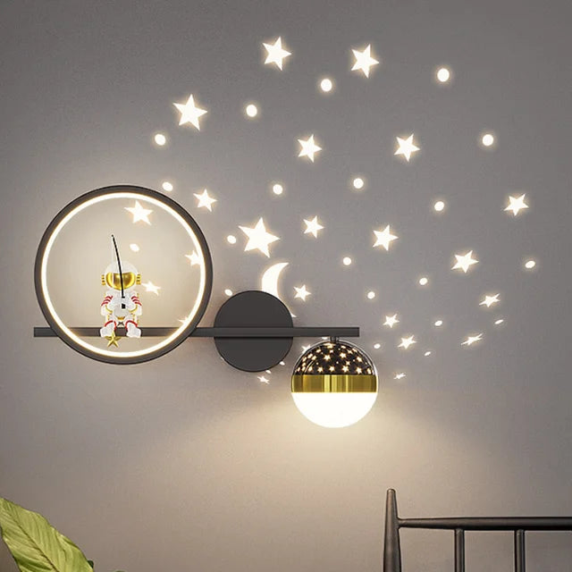 Lampe Murale Enfant Univers Magique LED 5
