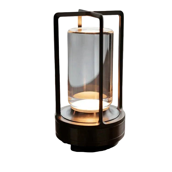 Lampe de table en cristal moderne 1