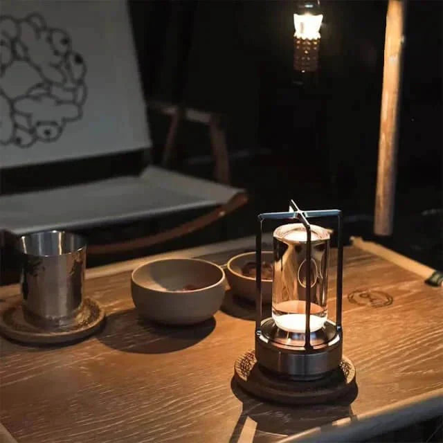 Lampe de table en cristal moderne 5