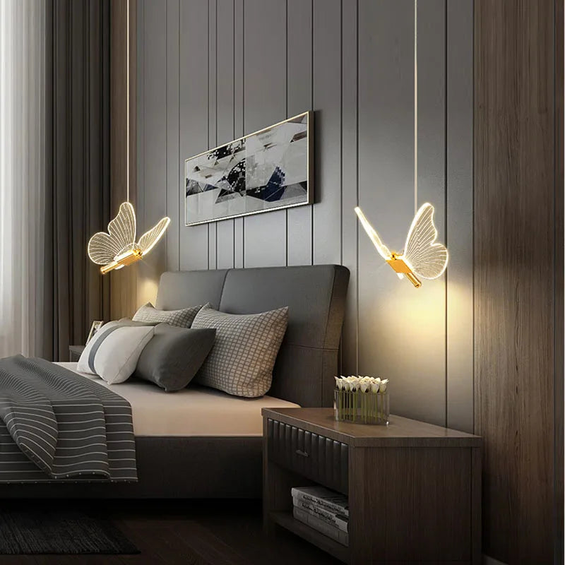 Lampes à LED en Forme de Papillon pour Enfants