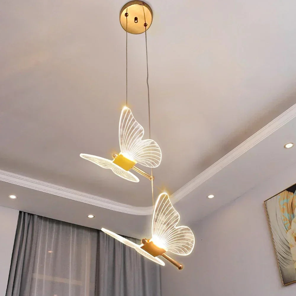 Lampes à LED en Forme de Papillon pour Enfants