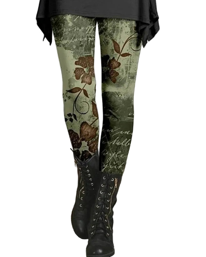 Legging Femme Bohème Automnal 0