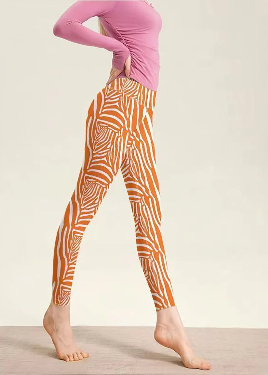 Leggings de course Capri taille haute pour femmes style Pilates 0