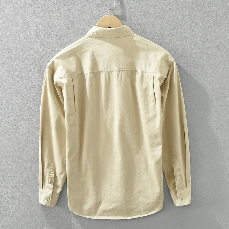 Chemise Homme Patchwork Confortable 100% Coton 3