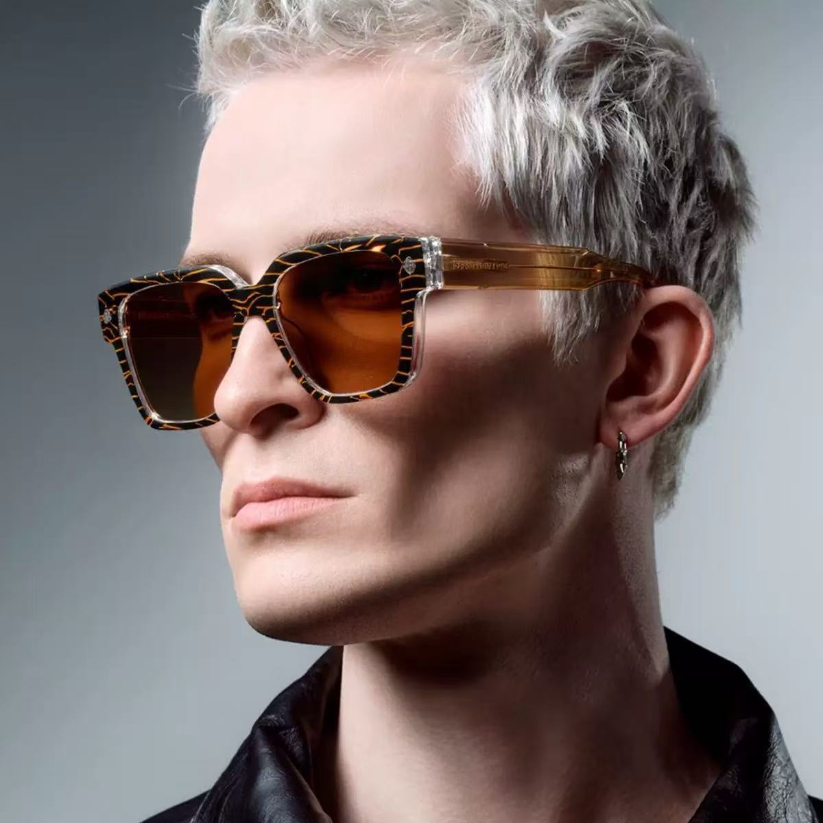 Lunette de Soleil Femme Carrée Tendance 2