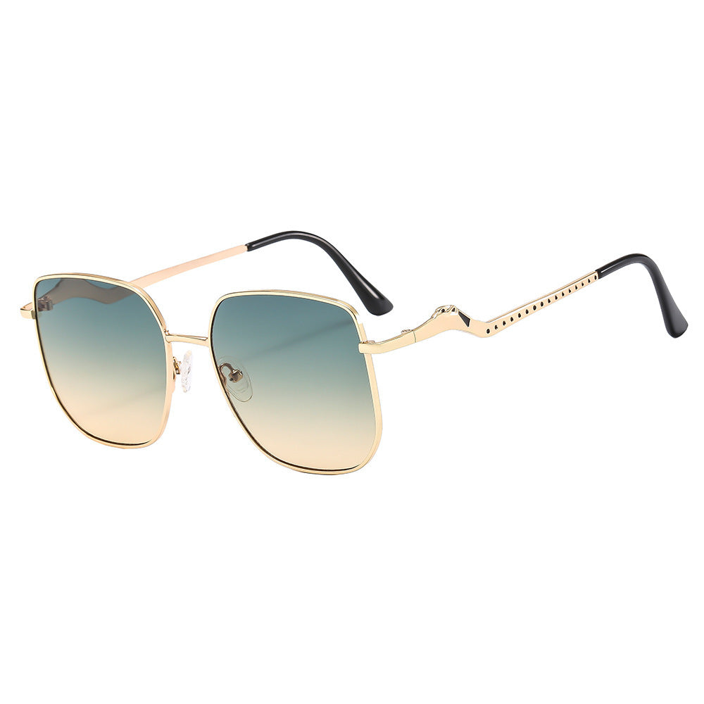 Lunette de Soleil Femme Carrée avec Détails Décoratifs 1