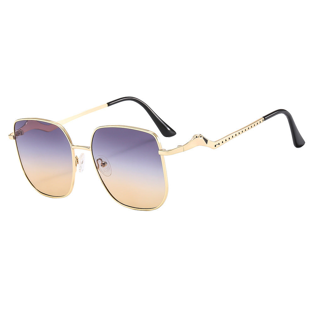 Lunette de Soleil Femme Carrée avec Détails Décoratifs 2