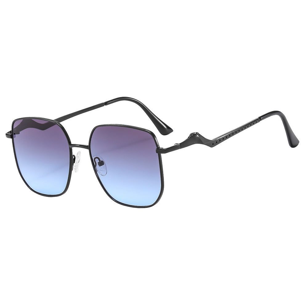 Lunette de Soleil Femme Carrée avec Détails Décoratifs 5
