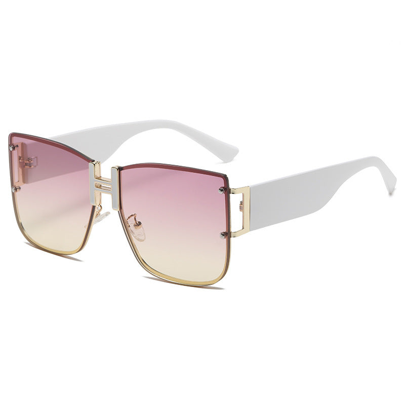Lunette de Soleil Femme Design Carré Moderne avec Protection UV 1