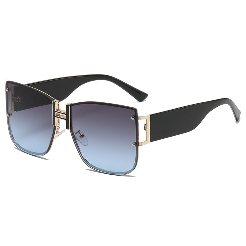 Lunette de Soleil Femme Design Carré Moderne avec Protection UV 6