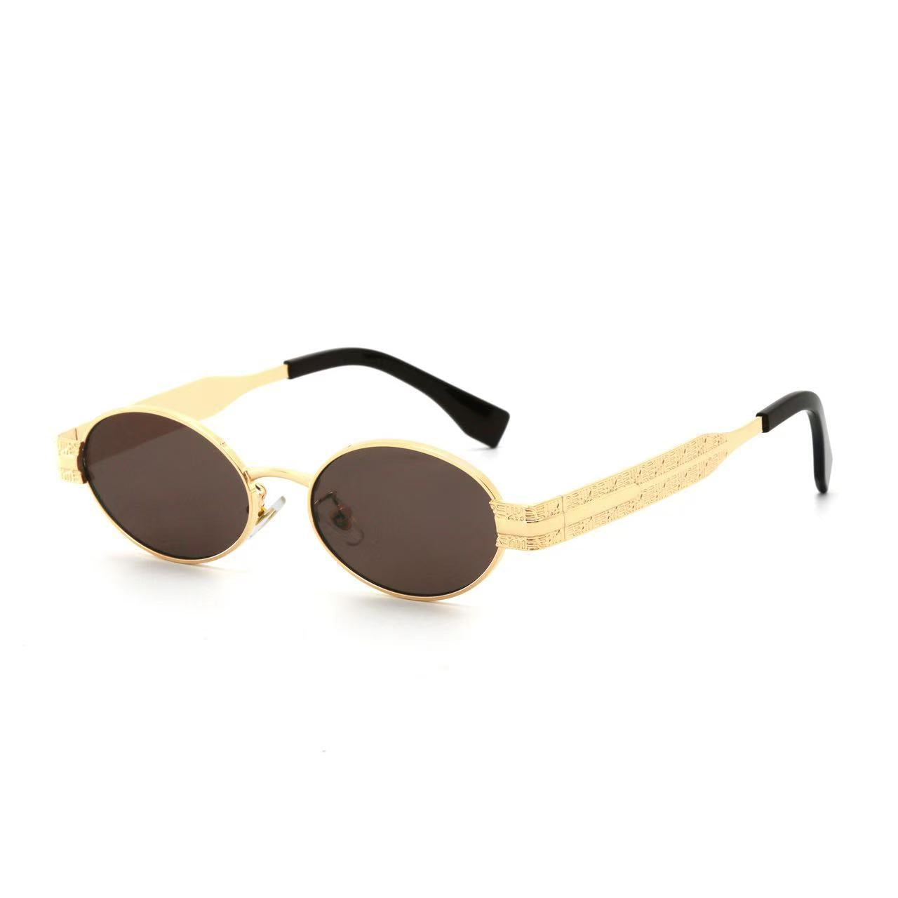 Lunette de Soleil Femme Moderne avec Verres Ronds et Protection UV400 6