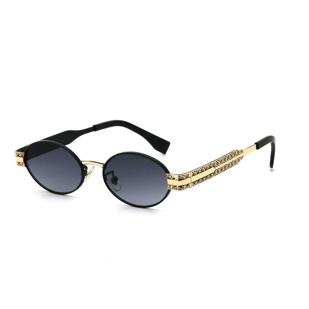 Lunette de Soleil Femme Moderne avec Verres Ronds et Protection UV400 9