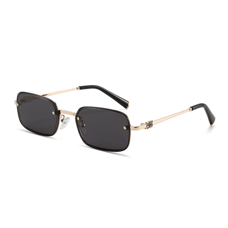 Lunette de Soleil Femme Rectangulaire Polarisée Moderne 0