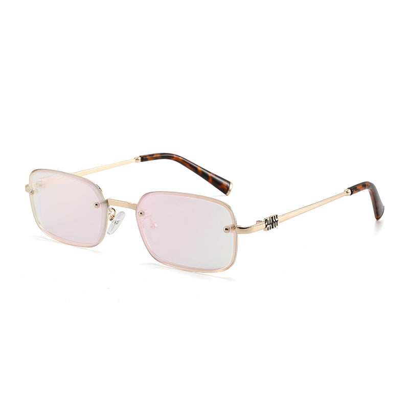 Lunette de Soleil Femme Rectangulaire Polarisée Moderne 10