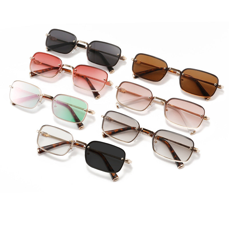 Lunette de Soleil Femme Rectangulaire Polarisée Moderne 2