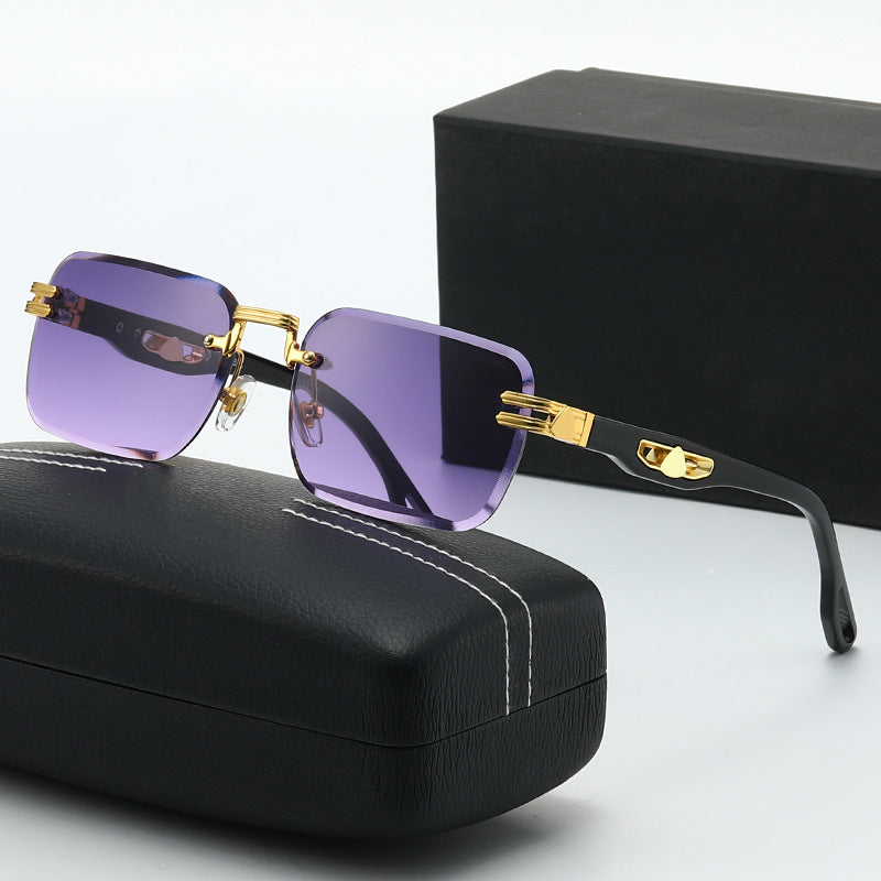 Lunettes de Lecture Femme Carrées Chic avec Accents Métalliques 9