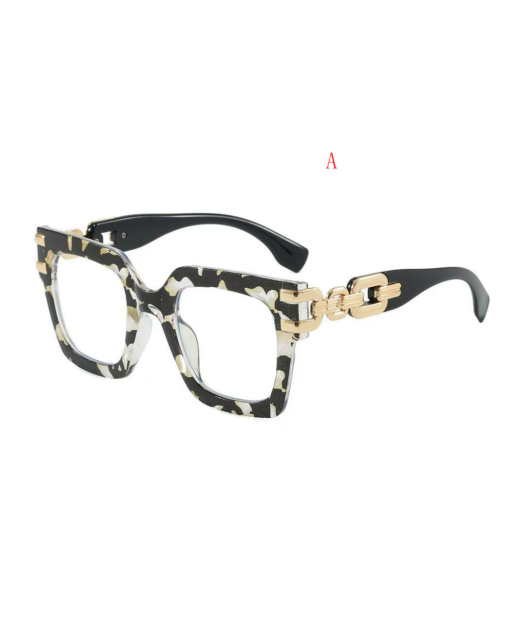 Lunettes de Lecture Femme Grand Cadre Imprimé Moderne 4