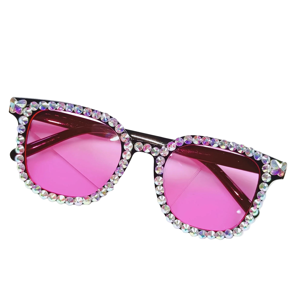 Lunettes de Soleil Femme Oeil de Chat Tendance avec Accents Scintillants 8