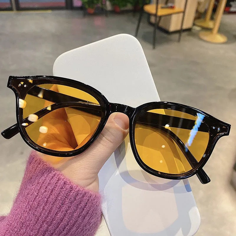 Lunettes de Soleil Femme Style Œil de Chat Rétro 1