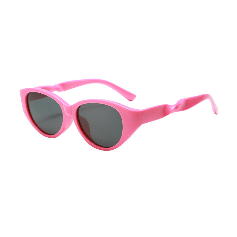 Lunettes de Soleil Femme Vintage Œil de Chat Texturé 6
