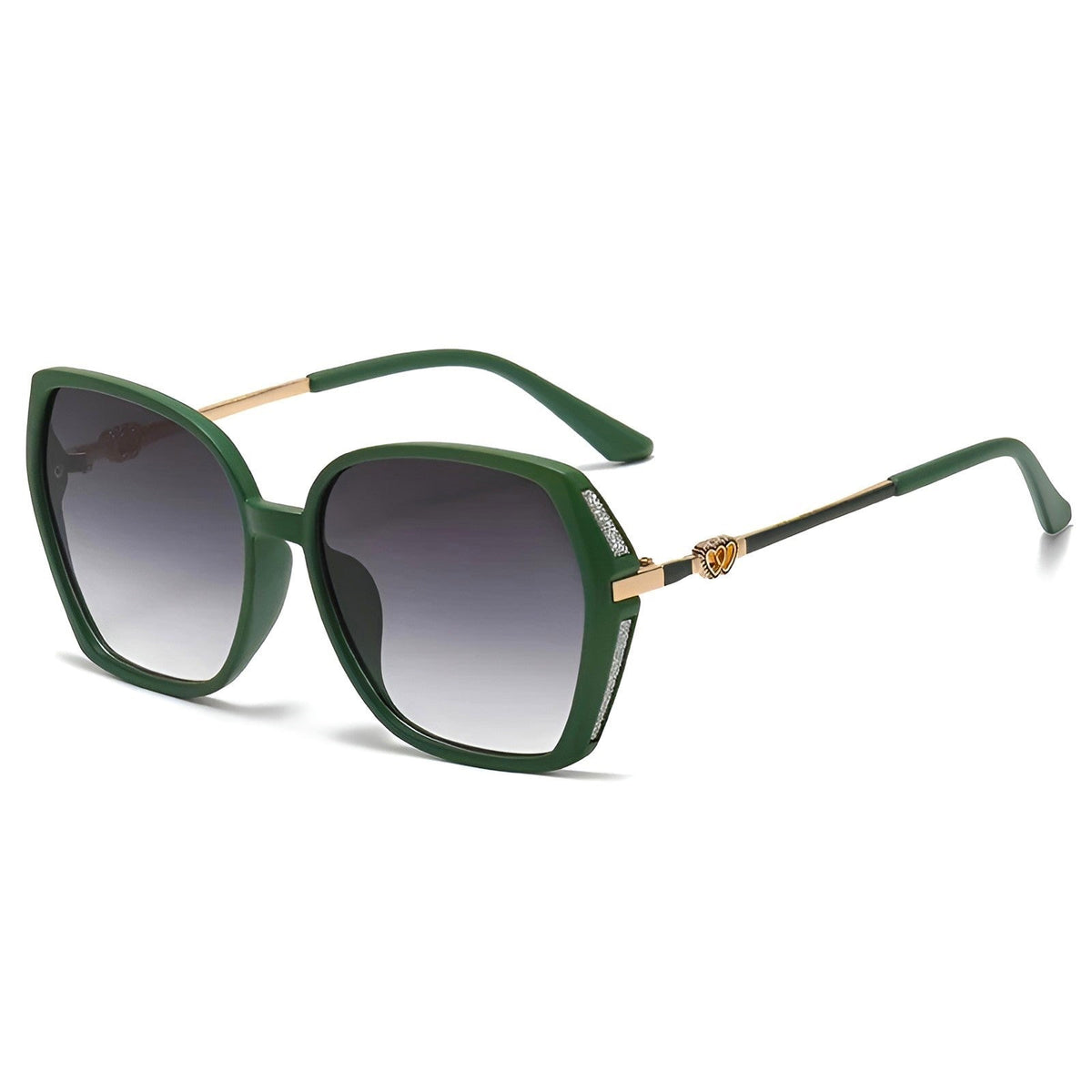 Lunettes de Soleil Oversize Dégradées Femme Moderne 6