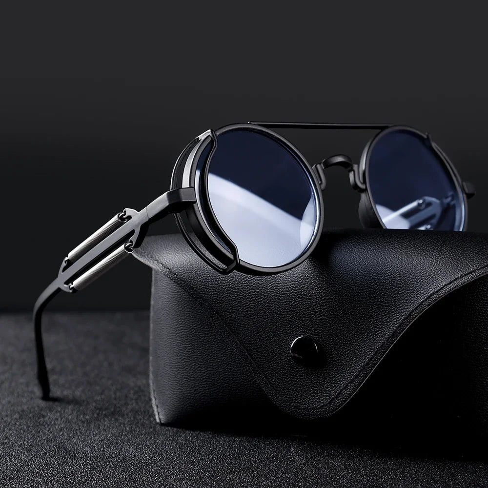 Lunettes de Soleil Ronde avec Verres Miroir 1