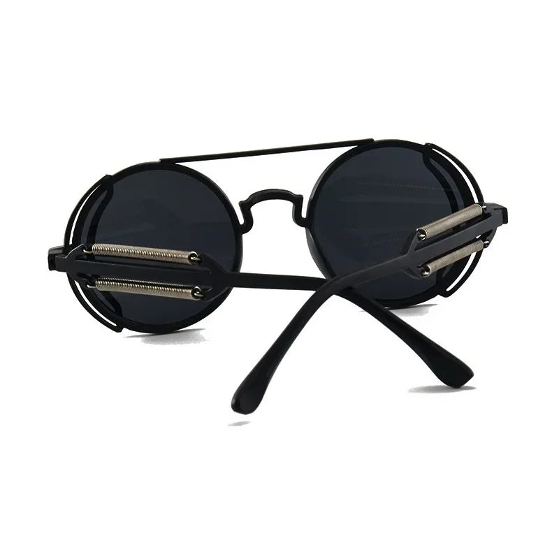 Lunettes de Soleil Ronde avec Verres Miroir 4