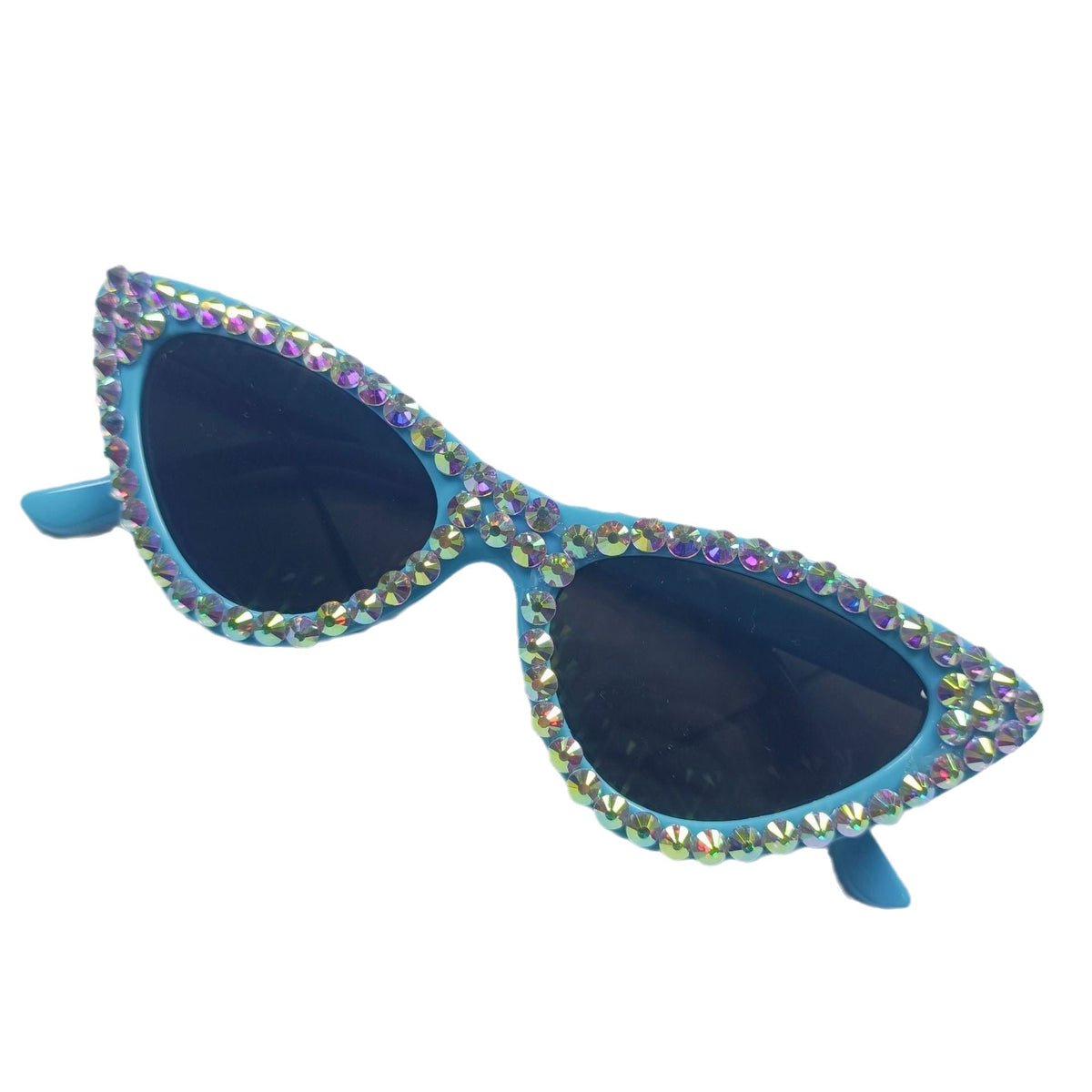 Lunettes de soleil Cat-Eye pour femmes avec cristaux scintillants 5