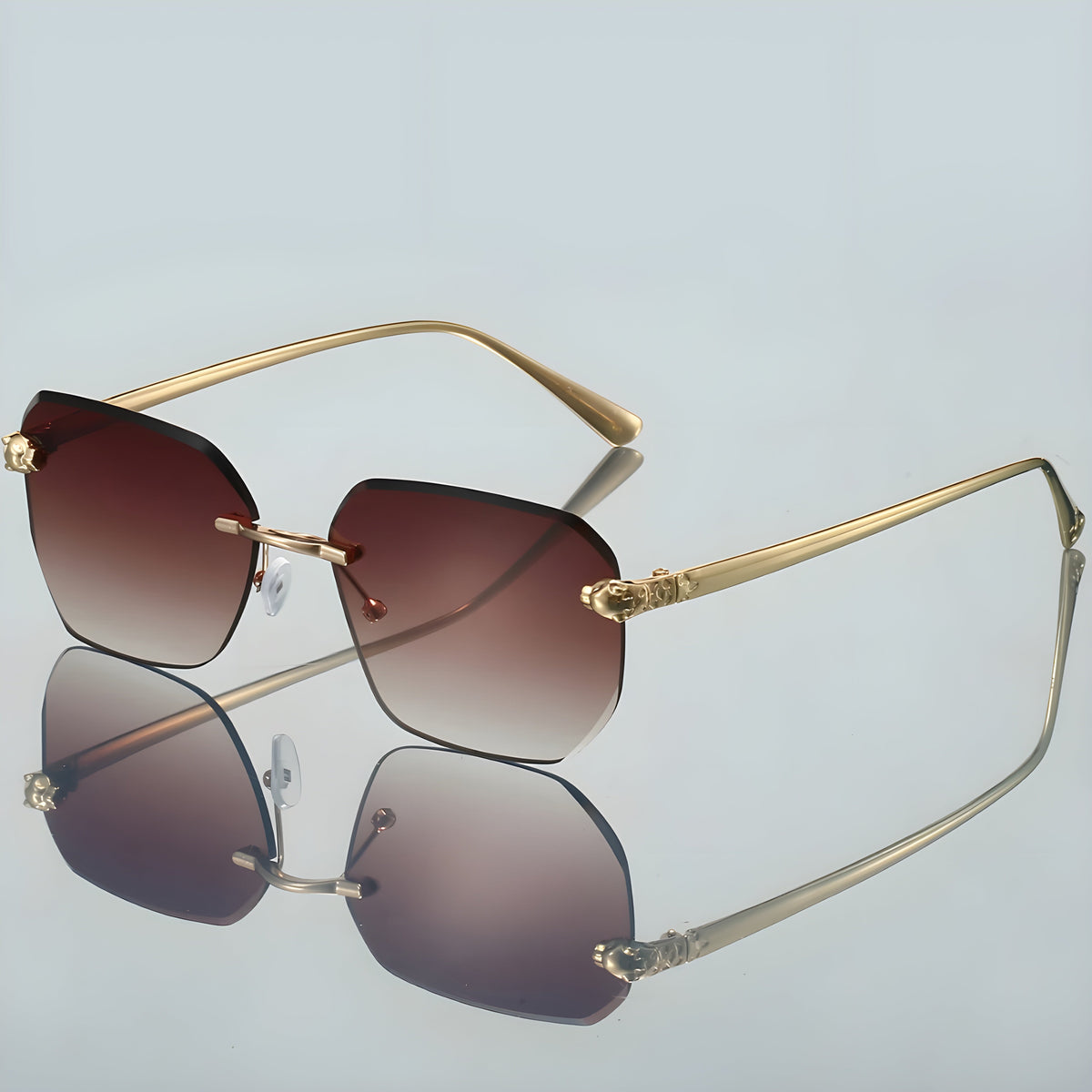 Lunettes de soleil Femme Octogonales 1