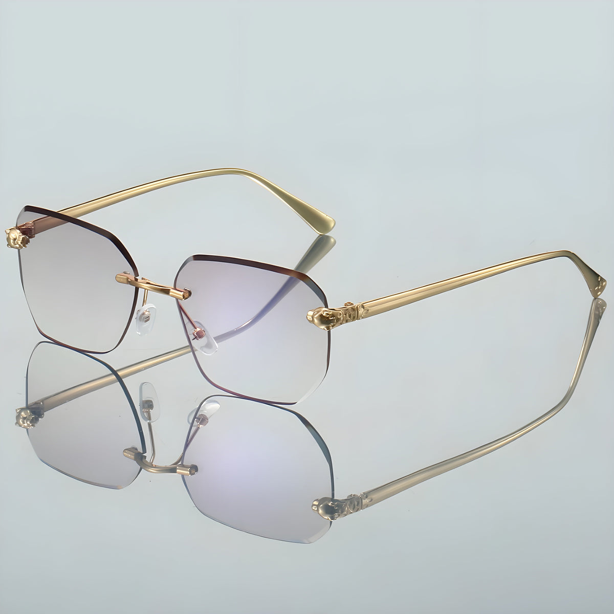 Lunettes de soleil Femme Octogonales 2