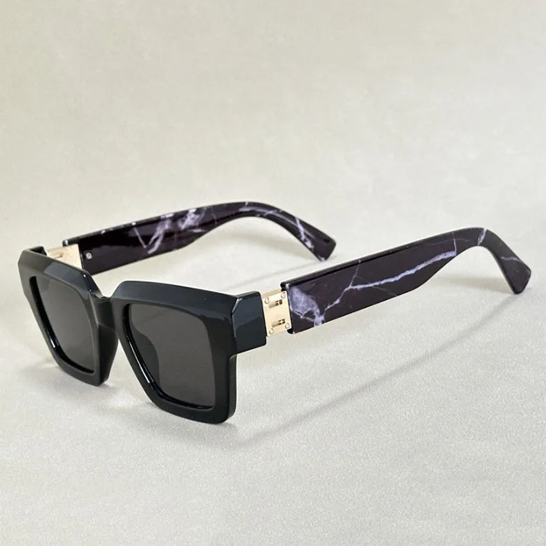 Lunettes de soleil Rétro avec Monture Carrée 1